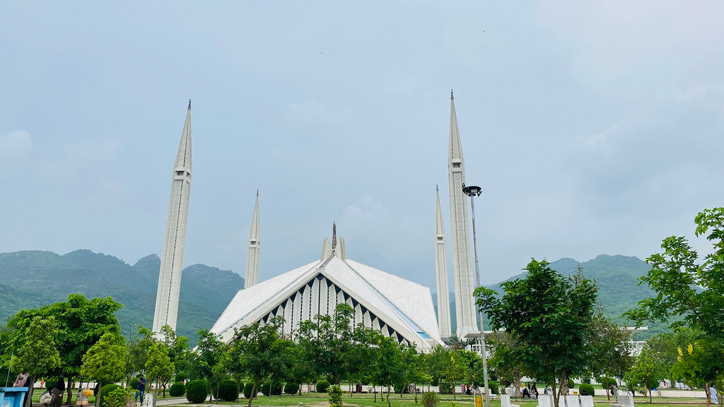 أحد مساجد العاصمة الباكستانية إسلام أباد